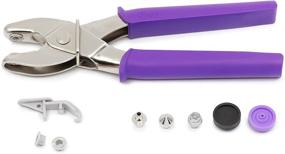 img 2 attached to 🔧 Dritz 24P Heavy Duty Snap Pliers, Purple - Efficient Tool for Snapping with Durability