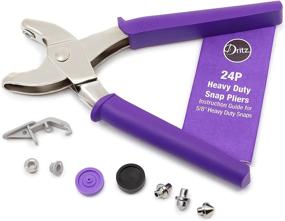 img 1 attached to 🔧 Dritz 24P Heavy Duty Snap Pliers, Purple - Efficient Tool for Snapping with Durability