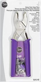 img 4 attached to 🔧 Dritz 24P Heavy Duty Snap Pliers, Purple - Efficient Tool for Snapping with Durability