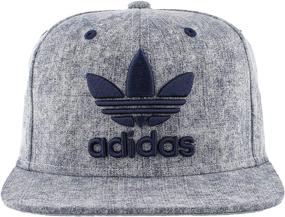 img 2 attached to 🧢 Optimized Search: adidas Originals Men's Snapback Cap with Trefoil Chain Design