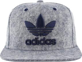 img 1 attached to 🧢 Optimized Search: adidas Originals Men's Snapback Cap with Trefoil Chain Design