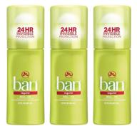 ban roll antiperspirant deodorant regular personal care logo