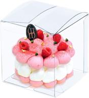 containers transparent birthday presents cupcakes retail store fixtures & equipment logo