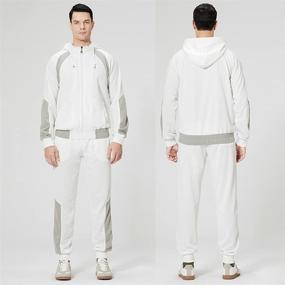 img 3 attached to CALUOMATT Tracksuit Winter Sleeve Casual Men's Clothing