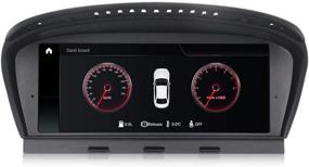 img 3 attached to 🚗 8,8-дюймовый IPS сенсорный экран Android 10,0 GPS навигатор с системой iDrive для BMW 3-й серии 5-й серии E90 E60 CIC, 8-ядерный, 4 ГБ ОЗУ, 64 ГБ ПЗУ