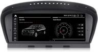 🚗 8,8-дюймовый ips сенсорный экран android 10,0 gps навигатор с системой idrive для bmw 3-й серии 5-й серии e90 e60 cic, 8-ядерный, 4 гб озу, 64 гб пзу логотип