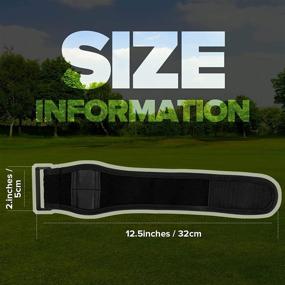 img 2 attached to 🏌️ Enhance Your Golfing Experience: BOBLOV Magnetic Holder Strap for All Brand Rangefinders – 2pcs Big Strong Magnet & Adjustable Length for Easy Attachment to Golf Cart Railing