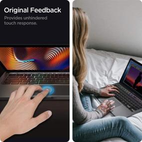 img 1 attached to Spigen AirSkin защита для TouchBar/TrackPad: максимальная защита для MacBook Pro 13 дюймов (2019/2018/2017/2016)