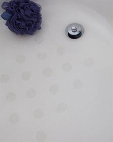 img 4 attached to 🛁 Enhance Safety with SlipDoctors 28-Pack Bathtub and Shower Circle Appliques - Prevent Falls and Boost Traction (1.5”, Clear)