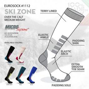 img 2 attached to Eurosocks Zone Антрацит Бирюзовый Большой