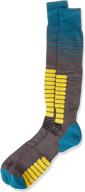 eurosocks zone антрацит бирюзовый большой логотип