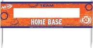 nerf blue orange roll up signs logo