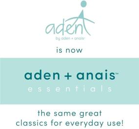 img 1 attached to 👶 aden + anais Essentials Swaddle Blanket Set - 4 Pack, Muslin Blankets for Girls & Boys, Perfect Newborn Gifts and Infant Shower Items