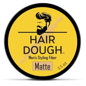 img 4 attached to 💇 Hair Dough Men's Styling Clay: Matte Finish Hair Wax Paste for Quiff, Long-lasting Strong Hold with No Shine