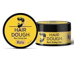 img 3 attached to 💇 Hair Dough Men's Styling Clay: Matte Finish Hair Wax Paste for Quiff, Long-lasting Strong Hold with No Shine