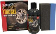 🔘 revitalize your tires with forever car care products fb810 black tire gel and foam applicator logo