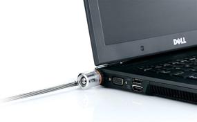 img 1 attached to 🔒 Защитите свой ноутбук с помощью замка для ноутбука с ключом Kensington MicroSaver, K64068F