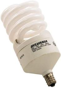img 2 attached to 💡 SYLVANIA 2-Pack 23W (100W Equivalent) Spiral Candelabra Soft White CFL Bulbs – Energy Efficient Lighting Solution for Chandeliers and Decorative Fixtures