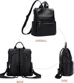 img 1 attached to OVER EARTH Backpacks O143E Brown Women's Handbags & Wallets for Fashion Backpacks