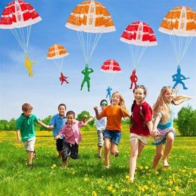 img 2 attached to Kids Battery Powered Parachute Toys: Safe, Fun and Entertaining!