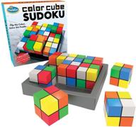 master sudoku challenges with thinkfun color cube sudoku winning! logo