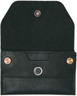 leather wallet card organizer holster logo