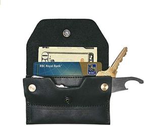 img 2 attached to Leather Wallet Card Organizer Holster