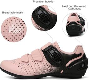 img 3 attached to 👟 Santic Womens Indoor Cycling Shoes: Optimal Comfort and Performance for Women's Athletic Activities