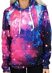 img 2 attached to Electro Threads Hoodies Galaxy Large Boys' Clothing for Fashion Hoodies & Sweatshirts