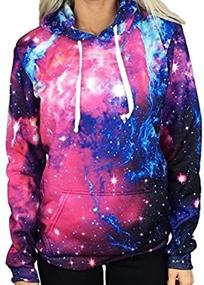 img 1 attached to Electro Threads Hoodies Galaxy Large Boys' Clothing for Fashion Hoodies & Sweatshirts