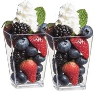 🍨 plastic dessert parfait glasses appetizer logo