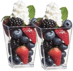 img 3 attached to 🍨 Plastic Dessert Parfait Glasses Appetizer