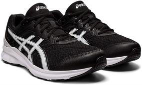 img 3 attached to ASICS Men's Black Graphite Medium Athletic Shoes - Ideal Footwear for Men