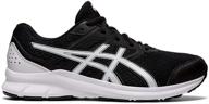 asics men's black graphite medium athletic shoes - ideal footwear for men logo