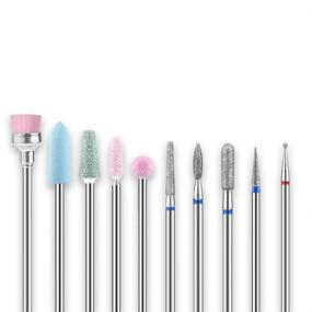 img 4 attached to Cuticle Clean Nail Drill Bits