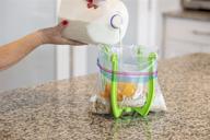 sealable bag holder for 1 gallon storage bags - efficient bagging solution логотип