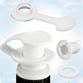 img 2 attached to 🧊 Honoson Triple Snap Drain Plug Cooler Plug Assembly - Replacement Cooler Drain Plug with 1.1 Inch/ 2.8 cm Shaft Length - White Color