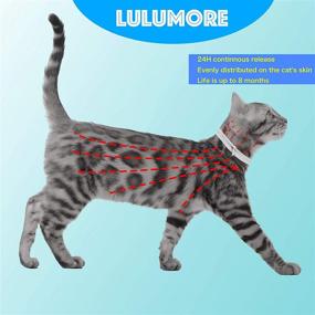 img 1 attached to LULUMORE 2Pcs Collar Cat 38 Centimeter