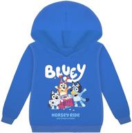 oiysvn toddler cartoon sweatshirt blue kids 120 logo
