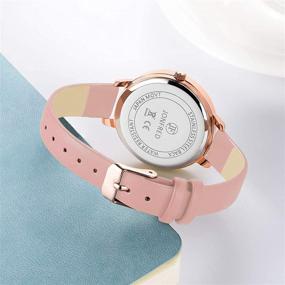 img 1 attached to JONFRED Wristwatch Waterproof Bracelet Band Pink