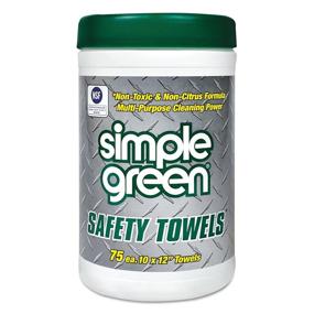 img 1 attached to 🧻 Simple Green 13351 Safety Towels: Convenient 75-Count Canister for Hassle-Free Cleaning