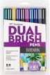 ✒️ tombow pen bohemian dual brush markers - 10-pack set, 10 pieces logo
