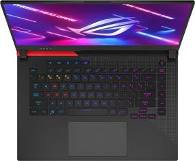 img 2 attached to 💻 ASUS ROG Strix G15 (2021) Gaming Laptop, 15.6-inch 300Hz IPS FHD Display, GeForce RTX 3070, Ryzen R9-5900HX, 16GB DDR4, 1TB PCIe NVMe SSD, RGB Keyboard, Windows 10, G513QR-ES96