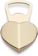 🍾 metallic kate spade park circle heart bottle opener, lightweight 0.35 lb логотип