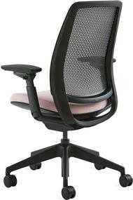 img 1 attached to Enhance Your Workspace with Steelcase Series 2 Office Chair in Pink Lemonade Shade