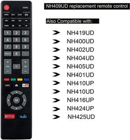 img 2 attached to 📺 NH409UD Remote Control - Compatible with Magnavox LED Smart HDTV TV Models: 32MV304X, 32MV304XF7, 40MV324X, 40MV336X, 50MV314X, 55MV314X, 43MV314X, 43MV314XF7