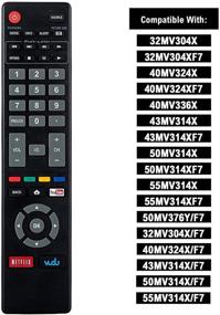 img 3 attached to 📺 NH409UD Remote Control - Compatible with Magnavox LED Smart HDTV TV Models: 32MV304X, 32MV304XF7, 40MV324X, 40MV336X, 50MV314X, 55MV314X, 43MV314X, 43MV314XF7