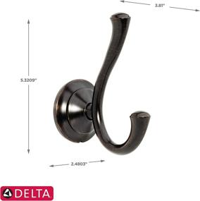 img 1 attached to 💯 DELTA 79435-RB SpotShield Venetian Bronze: Элегантный и прочный ванной комнаты аксессуар идеальных размеров!