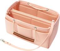 👛 2-in-1 pink women's accessories organizer for neverfull & longchamp handbags by misixile logo