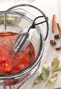 img 2 attached to ☕️ Experience the Convenience of GEFU Gusto Adjustable Stainless Steel Tea & Spice Infuser/Strainer